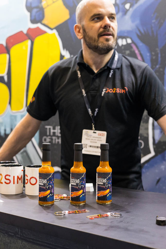 Go2Sim's Gorilla breath hot sauce