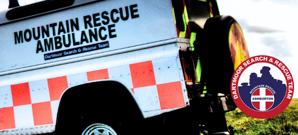 Dartmoor search and rescue team ambulance