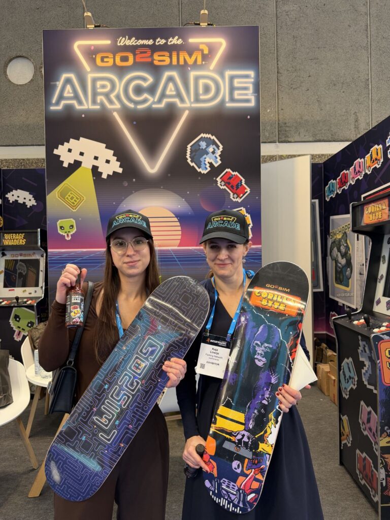 the parking network with the go2sim skateboards