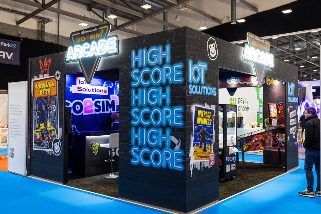 the go2sim arcade at parkex 2026