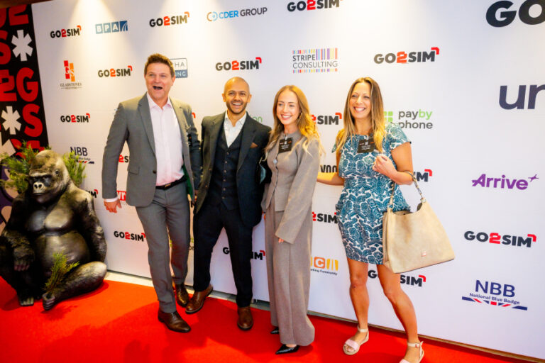 The go2sim team at the british parking awards
